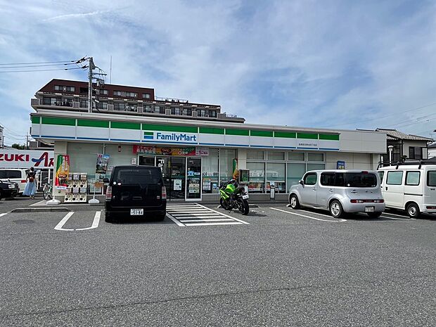 ファミリーマート 船橋習志野台四丁目店まで徒歩6分