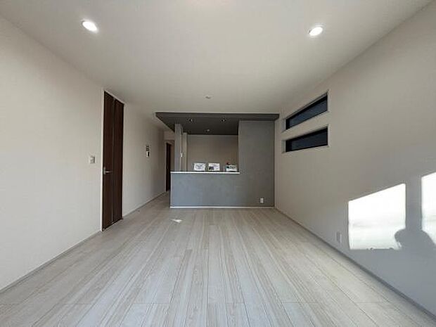 1号棟 家事動線が良好で嬉しい家族も団欒できる快適空間。