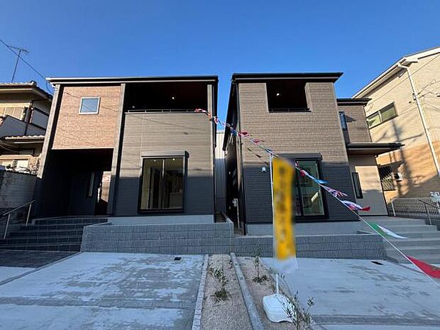 習志野台に誕生した全2棟。食洗機、タッチレス水栓などキッチン仕様をグレードアップした家事ラク物件です。