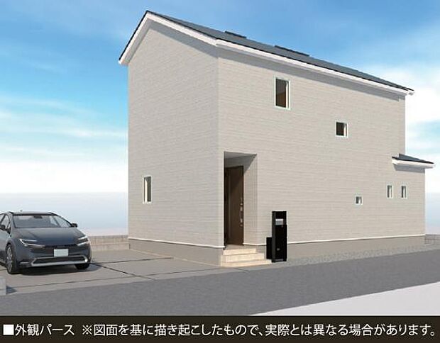 53坪の土地に誕生予定の限定1棟。ゆとりの生活が叶います♪