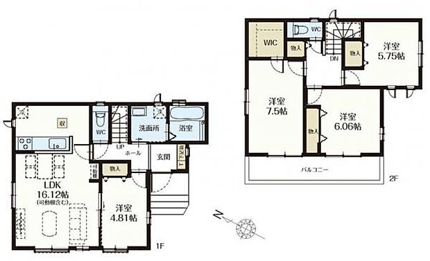 D号棟 南西角地ならではのたっぷりの陽射しがふりそそぐD号棟です。