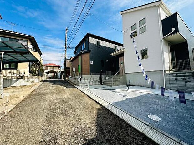 見通しも良く、陽当たりも期待できる立地です。