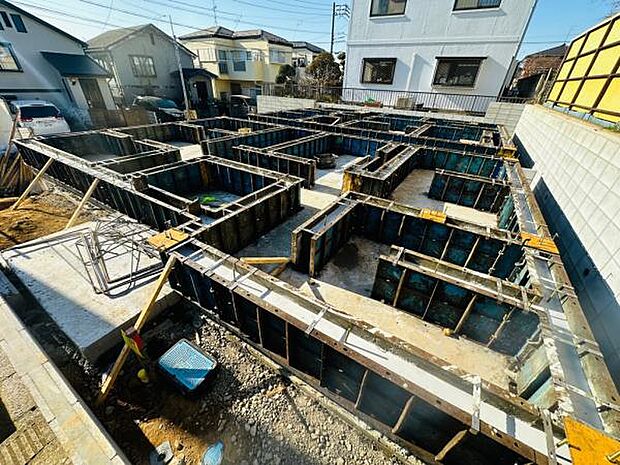 1/16撮影 家が建ってしまうと見れない部分。基礎を撮影してみました。見えなくなるところも知って安心のマイホーム購入。
