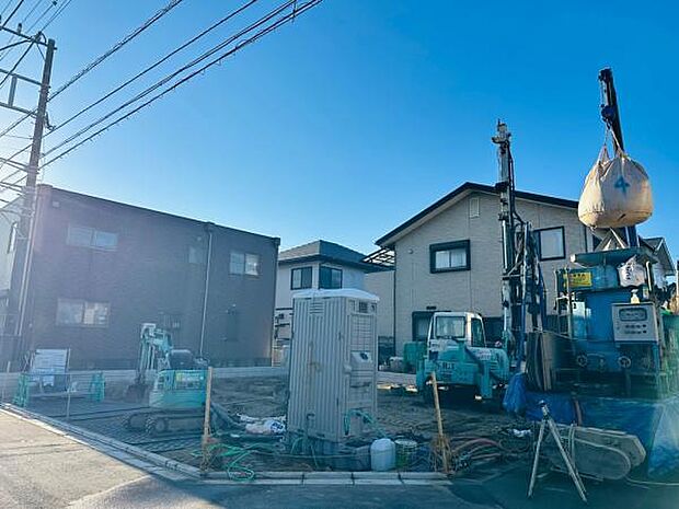 11/21撮影 開放的な角地とのここのこと。是非現地で確認していただきたいです。