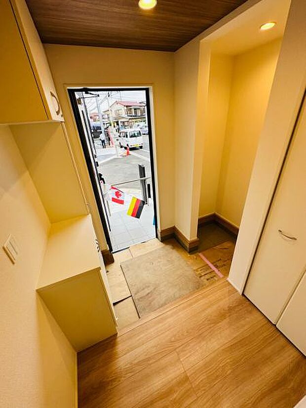 14号棟 SICスペースがあり、スッキリした玄関が叶います。