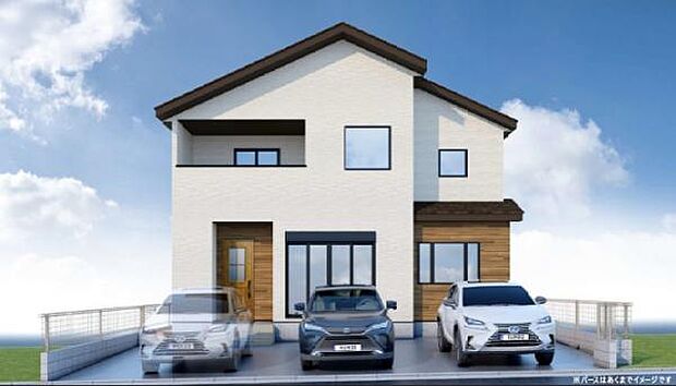 南面道路に贅沢な敷地。家族がゆとりを持って暮らせるお家です。