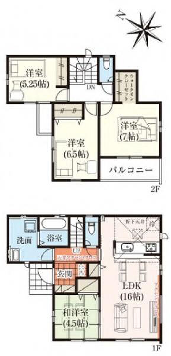 3号棟 広々洗面室は洗濯や着替えもしやすく、朝の身支度も混雑しません。