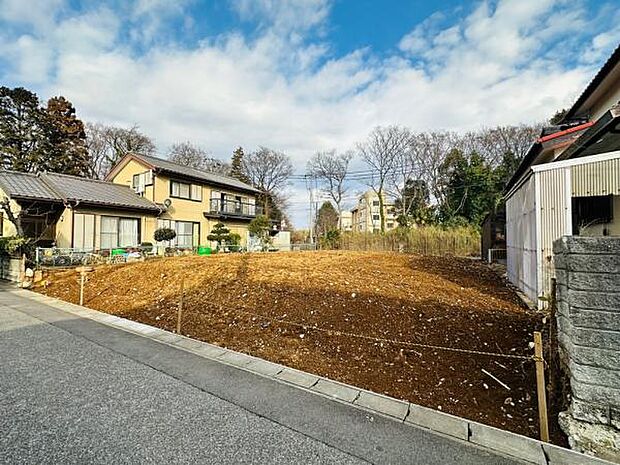 2/12撮影 1号棟側からの様子です。現在は更地となっています。