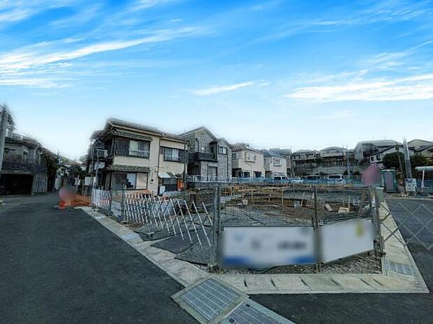 3/19撮影 現在は基礎工事が進んでおり、もう間もなく基礎が完成します。