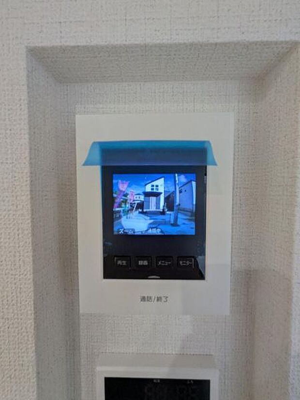通話や録画も簡単なTVモニター付きインターフォンです。