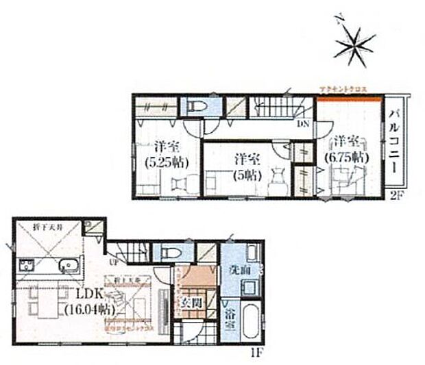 7号棟 全居室南向きで、どの部屋にいても陽光を感じられるプランです。