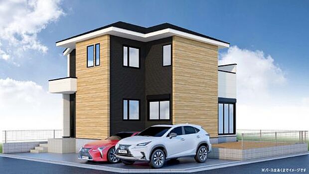 角地、駐車場2台、お庭付きと好条件の限定1棟。完成済につき室内ご覧いただけます。