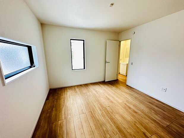 3号棟 洋室は1階に3部屋配置されています。家族に合わせて使える間取りです。