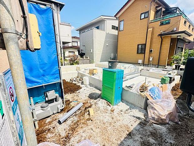 6/12撮影 建築前の様子を見られるのは今だけです。ぜひお気軽にお問い合わせください。