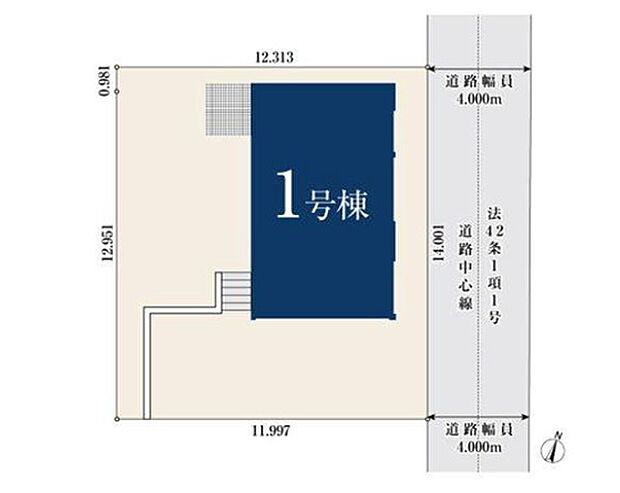 綺麗な整形地の51.3坪。 ゆとりを持って伸び伸び過ごせる限定1棟です。