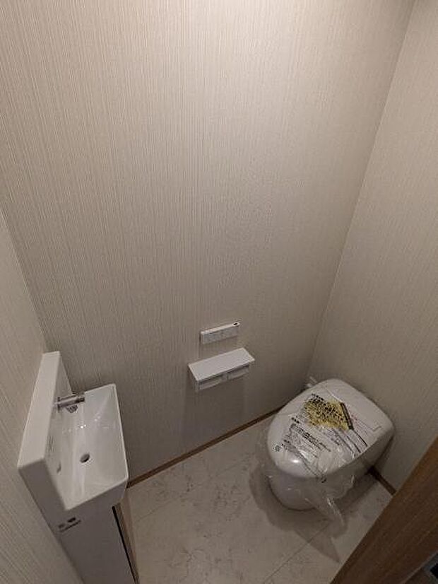実用性はもちろん、見た目もおしゃれなトイレです。