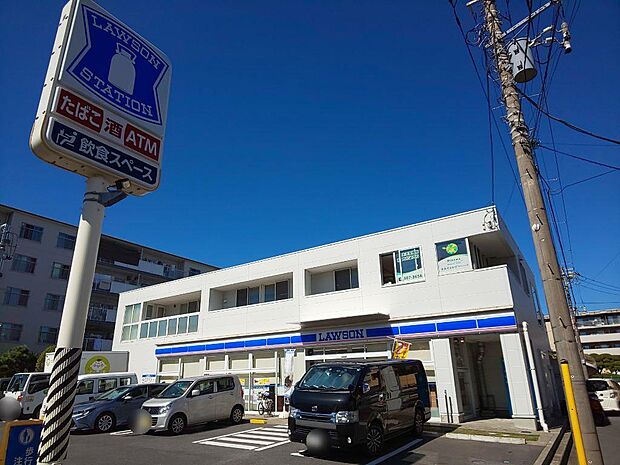 ローソン 千葉磯辺五丁目店まで徒歩9分