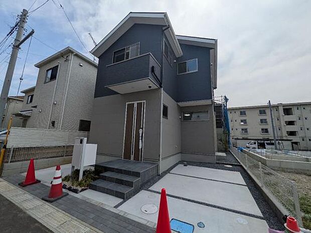 1号棟 1号棟が完成いたしました。内見も可能ですので、ぜひお問い合わせください。
