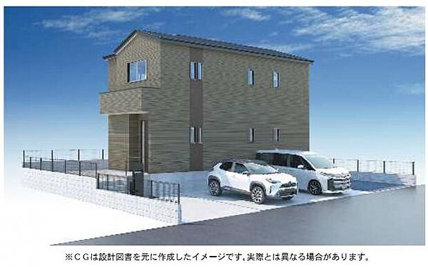 敷地面積61坪の土地は圧巻の広さ。小中学校も近く、子育て世代にもおすすめです。