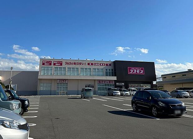 ディスカウントドラッグコスモス 作新台店まで徒歩10分