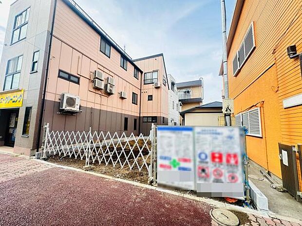 日当たりや周辺環境の様子など、ぜひ現地でご覧ください。（8/28撮影） 