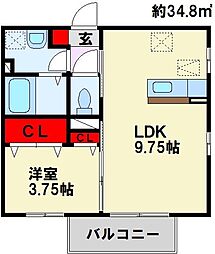 メゾンプランタニエール ドゥ 1階
