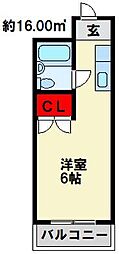 リアルシティ本城 B棟 4階/422