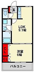 トップハイツ ドイ 1階