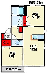 メイプルJ 2階/202