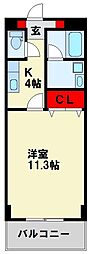 筑豊電気鉄道 穴生駅 徒歩2分 3階/-
