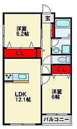 筑豊電気鉄道 三ヶ森駅 3.2km 3階/-