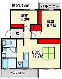 JR筑豊本線 本城駅 徒歩18分