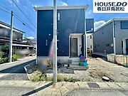◇5月25日撮影　外観写真◇上条町9丁目の住宅街に全4棟で新築戸建ての登場です！落ち着いた住環境でゆったりと過ごすことが出来るかと思います。ぜひ、お休みの日にご家族で見学はいかがでしょう♪
