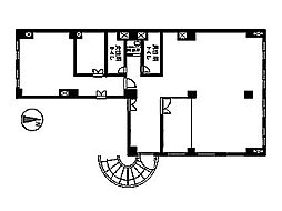 広尾マンションの間取図画像