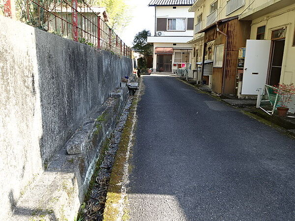 雑種地と公道の接面