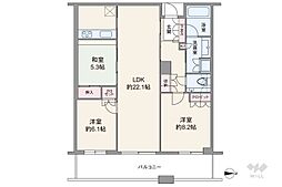間取図画像 3LDK