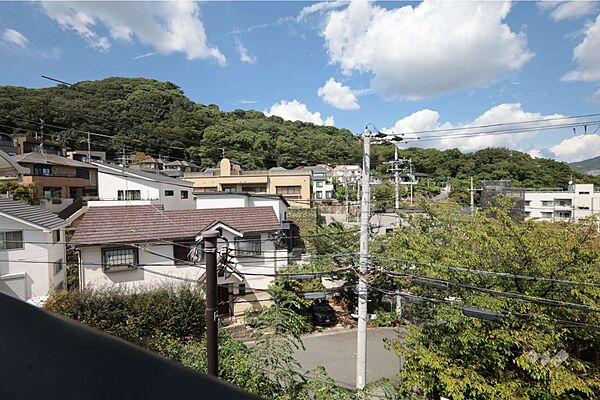 バルコニーからの眺め［2025年9月13日撮影］