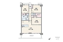 間取図画像 3LDK