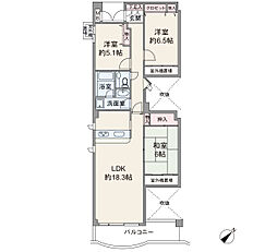 間取図画像 3LDK