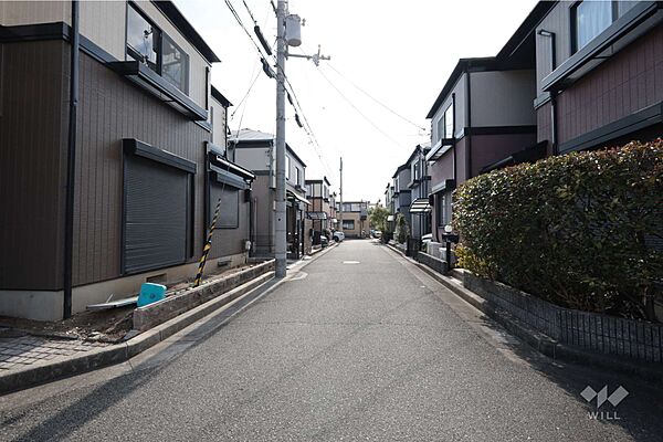 物件の前面道路［2026年2月16日撮影］