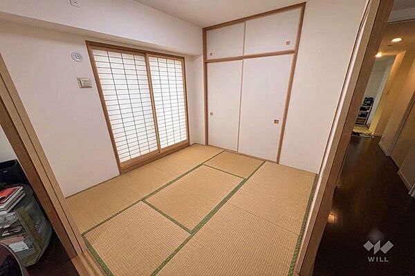 西側和室4.5帖、CG加工しております！入居後のイメージの参考にご覧下さい！［2026年6月6日撮影］