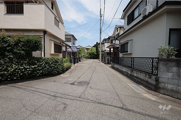 物件の前面道路［2026年6月13日撮影］