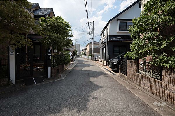 物件の前面道路［2026年6月13日撮影］
