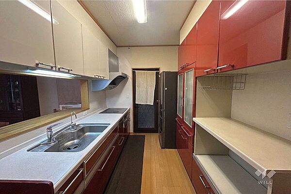 キッチン、CG加工しております！入居後のイメージの参考にご覧下さい！［2026年6月28日撮影］