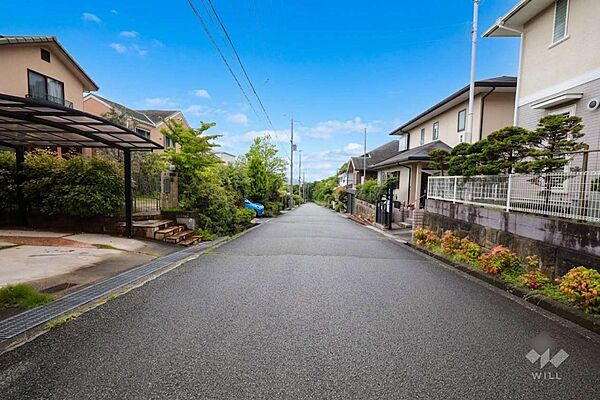 物件の前面道路［2026年6月28日撮影］