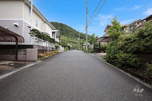 物件の前面道路［2026年6月28日撮影］