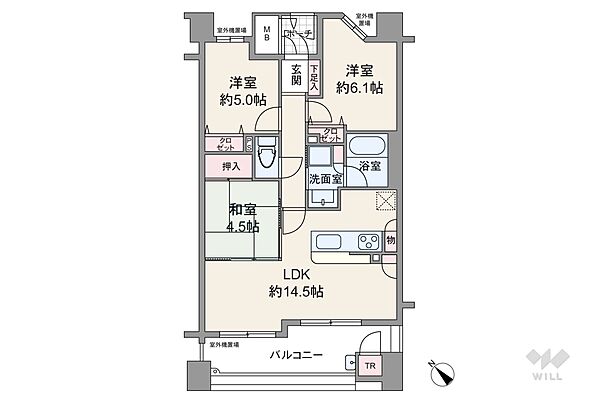 間取り：328000655399