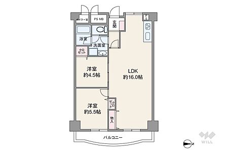 3LDK 間取り