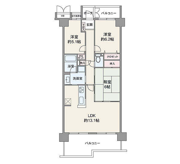 間取り：328000670251