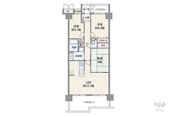 間取り：328000670251